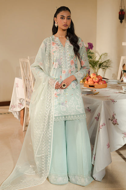 Cross Stitch | Eid Lawn 24 | PEARL FLORAL - House Of Anaya