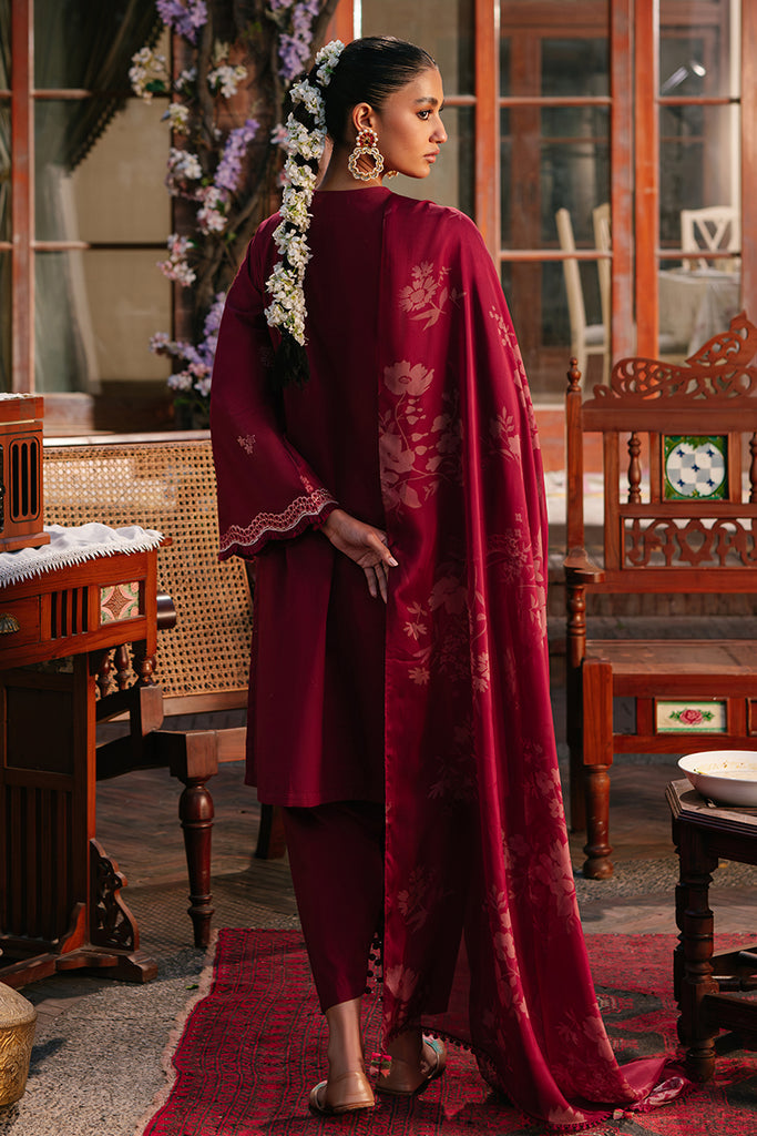 Cross Stitch | Eid Lawn 24 | RUBY MAZE - House Of Anaya