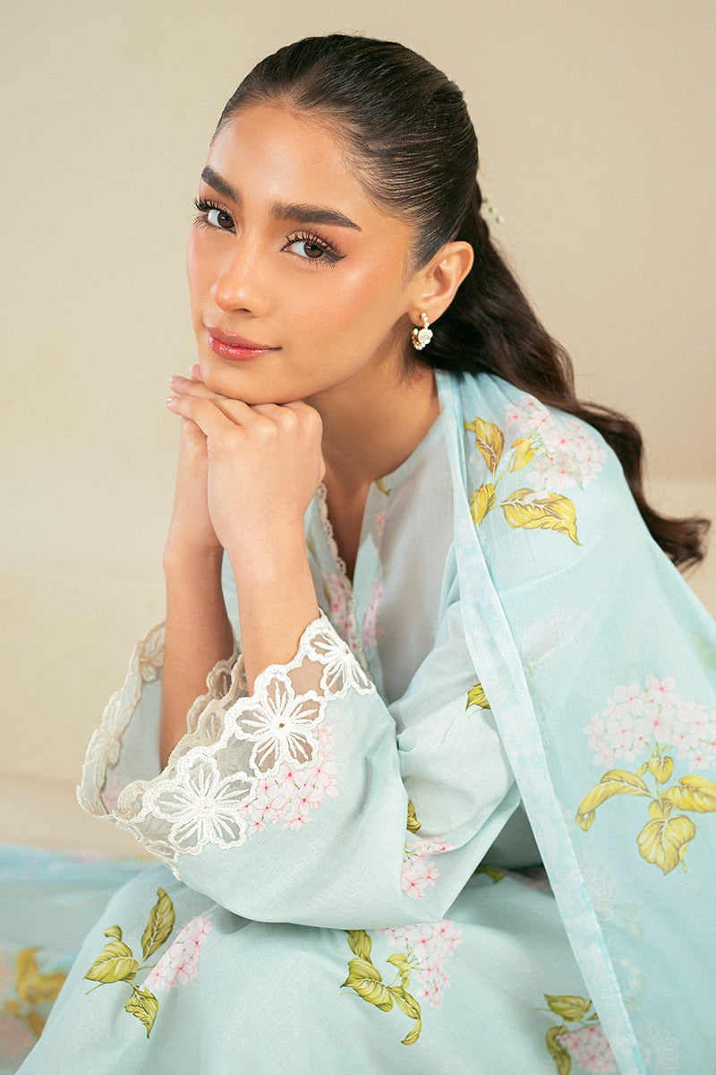 Cross Stitch | Daily Lawn 24 | DIM Black-3 PIECE LAWN SUIT - House Of Anaya