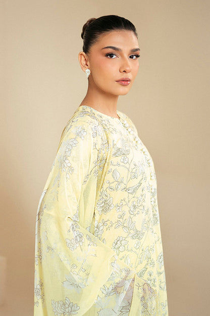 Cross Stitch | Daily Lawn 24 | CREAM BRULEE-3 PIECE LAWN SUIT - House Of Anaya