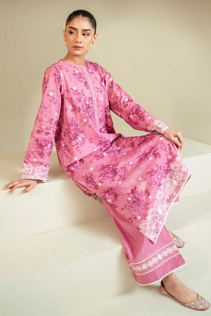 Cross Stitch | Daily Lawn 24 | MOON LIGHT-2 PIECE LAWN SUIT - House Of Anaya