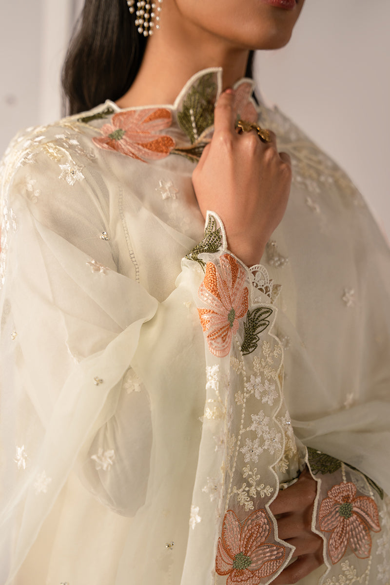 Cross Stitch | Mahiri Embroidered Collection 24 | MINTY MIST - House Of Anaya