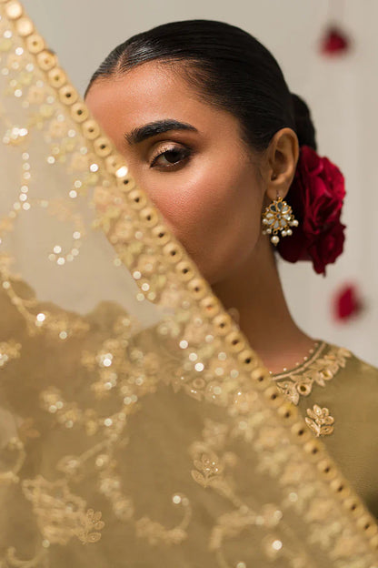 Cross Stitch | Luxe Atelier 24 | Olive Gleam - House Of Anaya