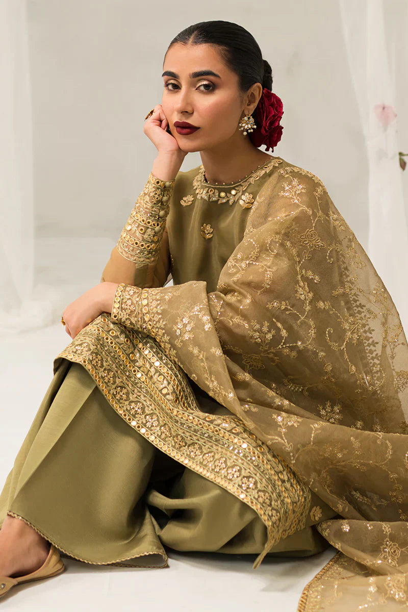 Cross Stitch | Luxe Atelier 24 | Olive Gleam - House Of Anaya