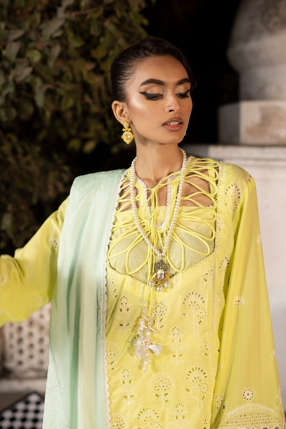 Ittehad | Embroidered Lawn | I-17 - House Of Anaya