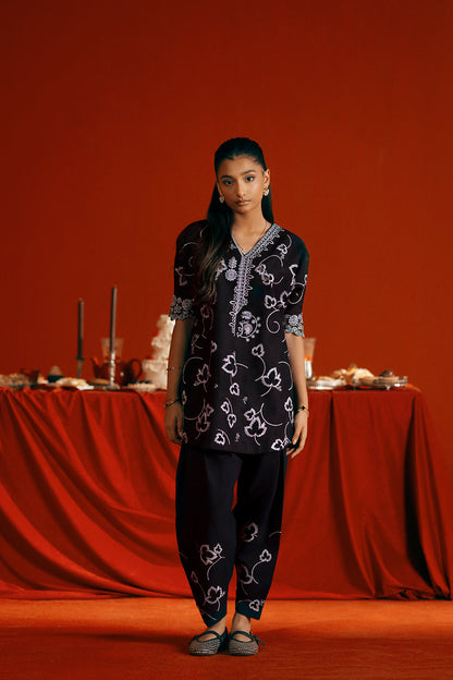 Saira Rizwan | Joolie Co ords | JOOLIE BLACK - JBP25-06