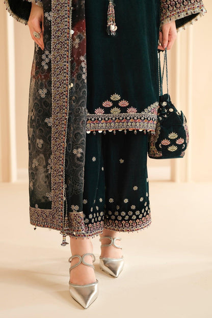 JAZMIN__Embroidered Velvet Formal VF-2039 - House Of Anaya