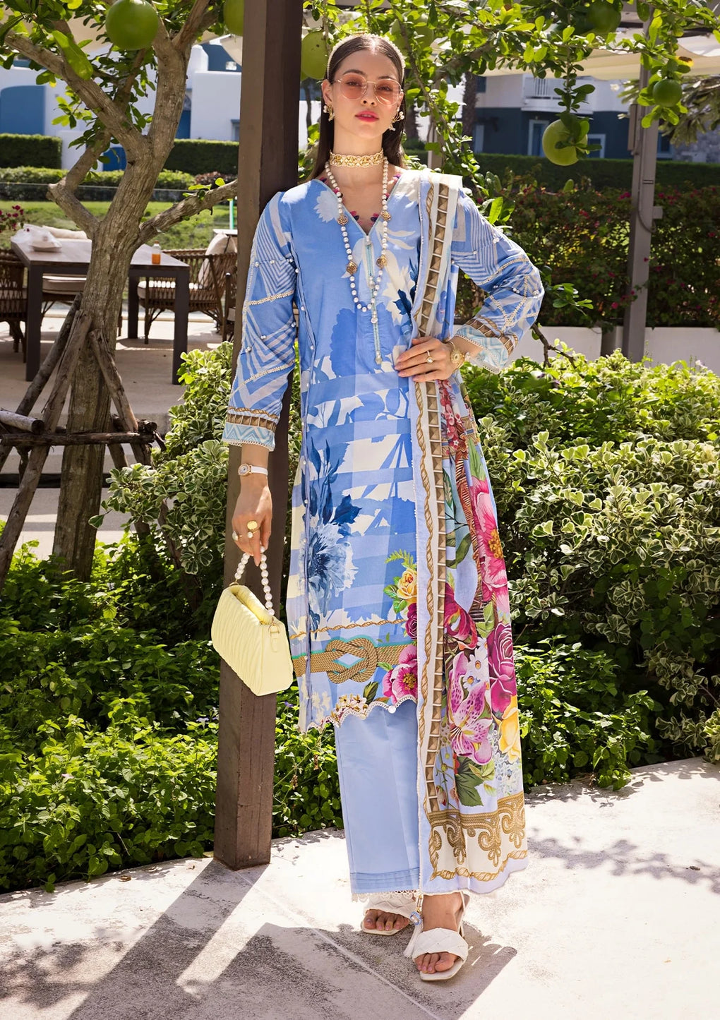 Elaf Premium | Prints Collection 2024 | EOP-01B DARIS - House Of Anaya