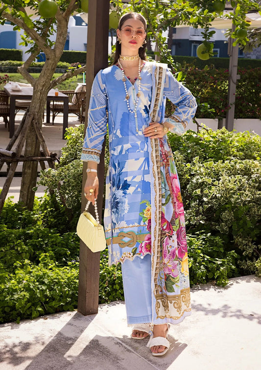 Elaf Premium | Prints Collection 2024 | EOP-01B DARIS - House Of Anaya