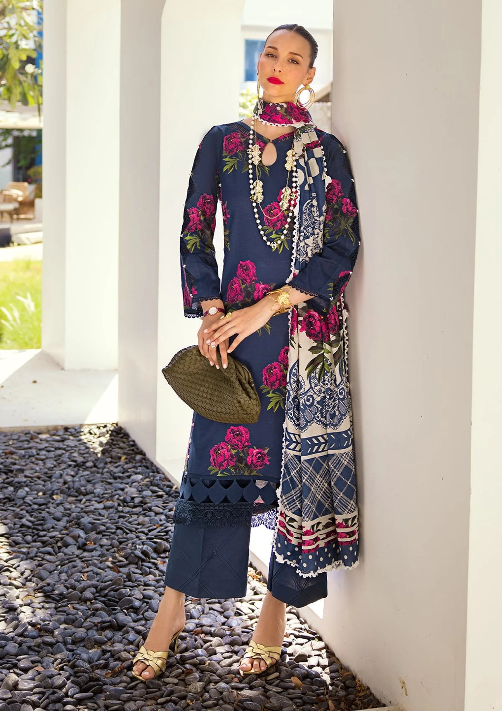 Elaf Premium | Prints Collection 2024 | EOP-03B PATTAYA POISE - House Of Anaya
