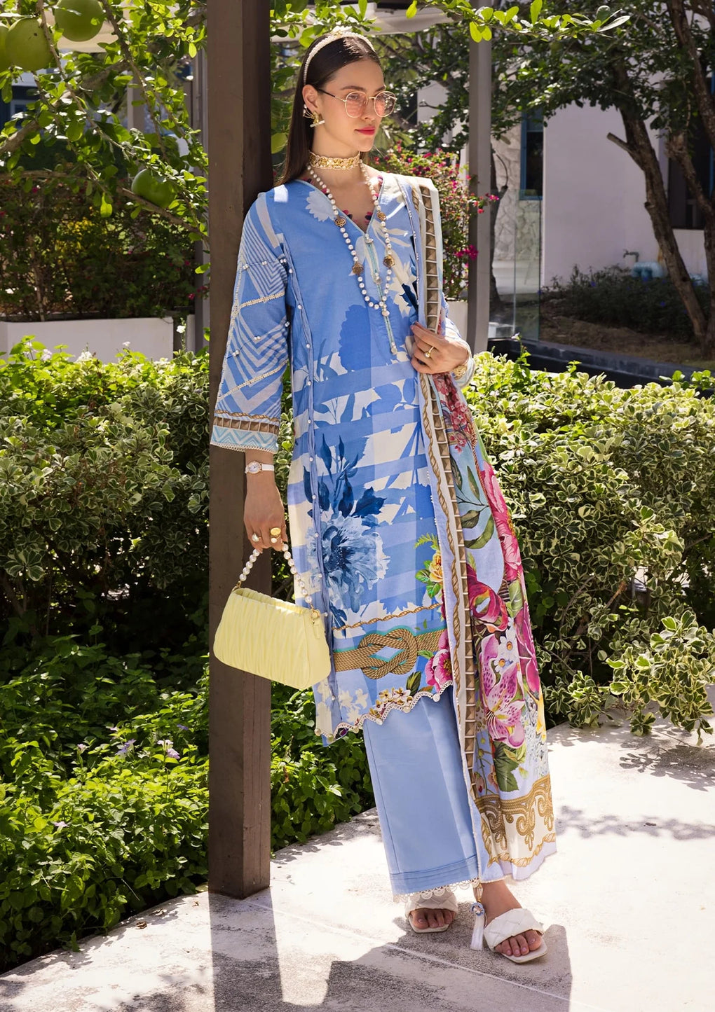 Elaf Premium | Prints Collection 2024 | EOP-01B DARIS - House Of Anaya