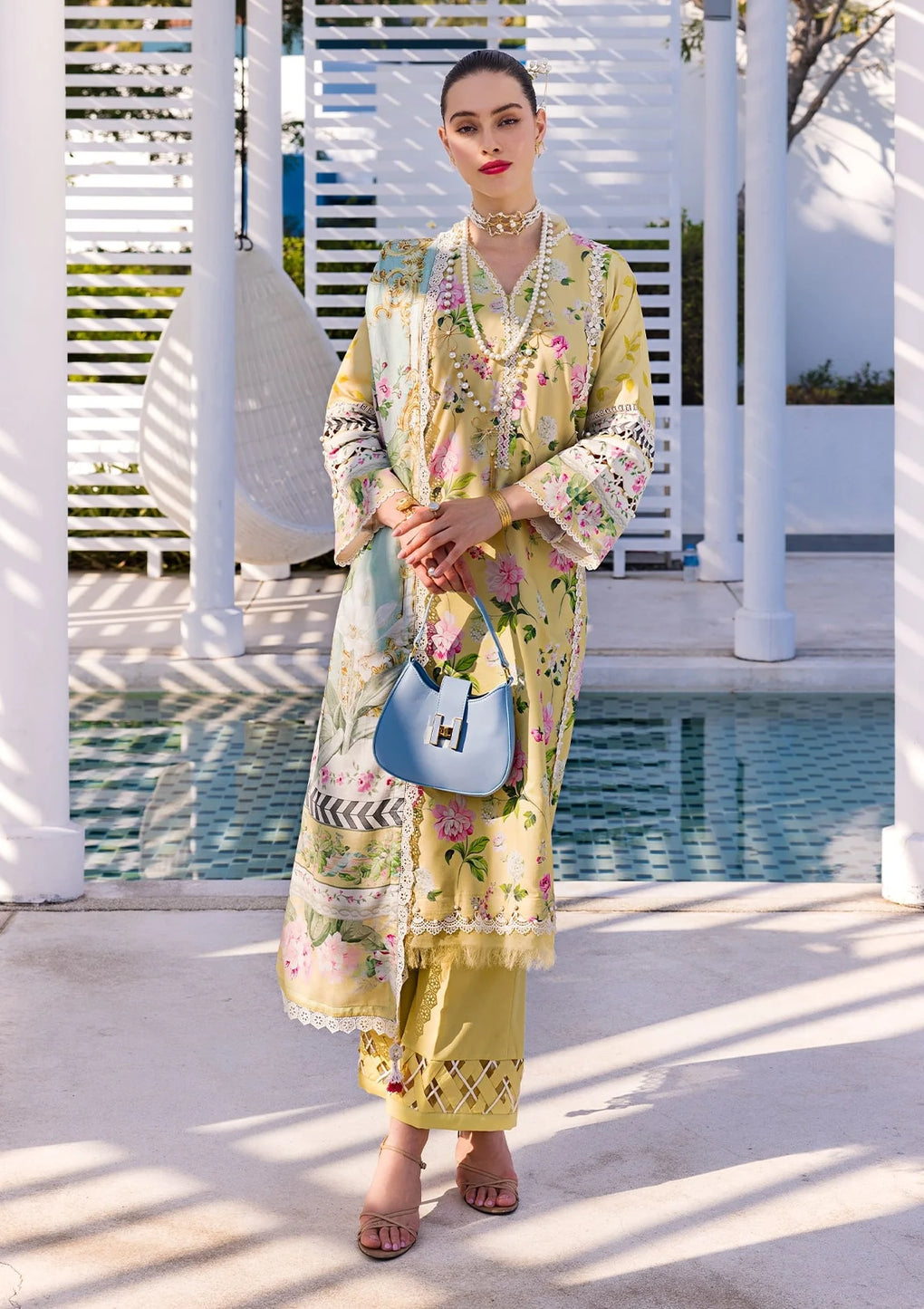 Elaf Premium | Prints Collection 2024 | EOP-02B HUAHIN CHIC - House Of Anaya