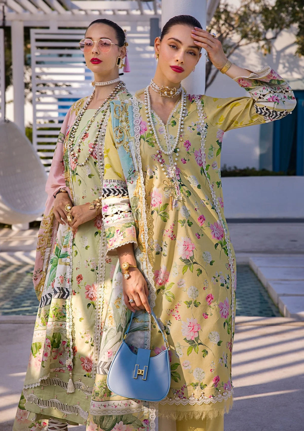 Elaf Premium | Prints Collection 2024 | EOP-02B HUAHIN CHIC - House Of Anaya