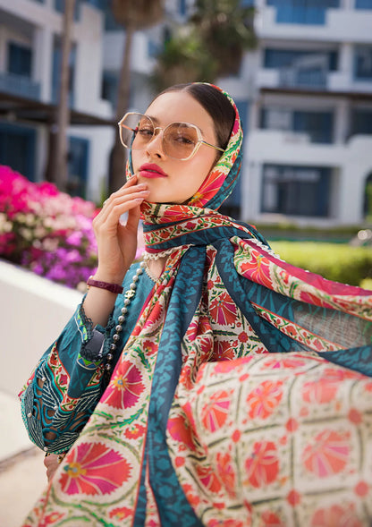 Elaf Premium | Prints Collection 2024 | EOP-07A FAUNA - House Of Anaya