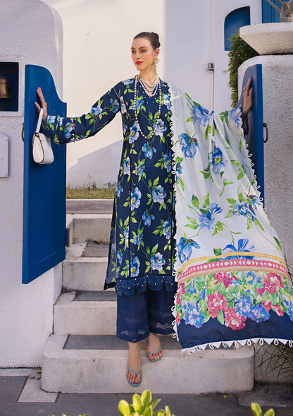Elaf Premium | Prints Collection 2024 | EOP-05B RUNE MAVIS - House Of Anaya