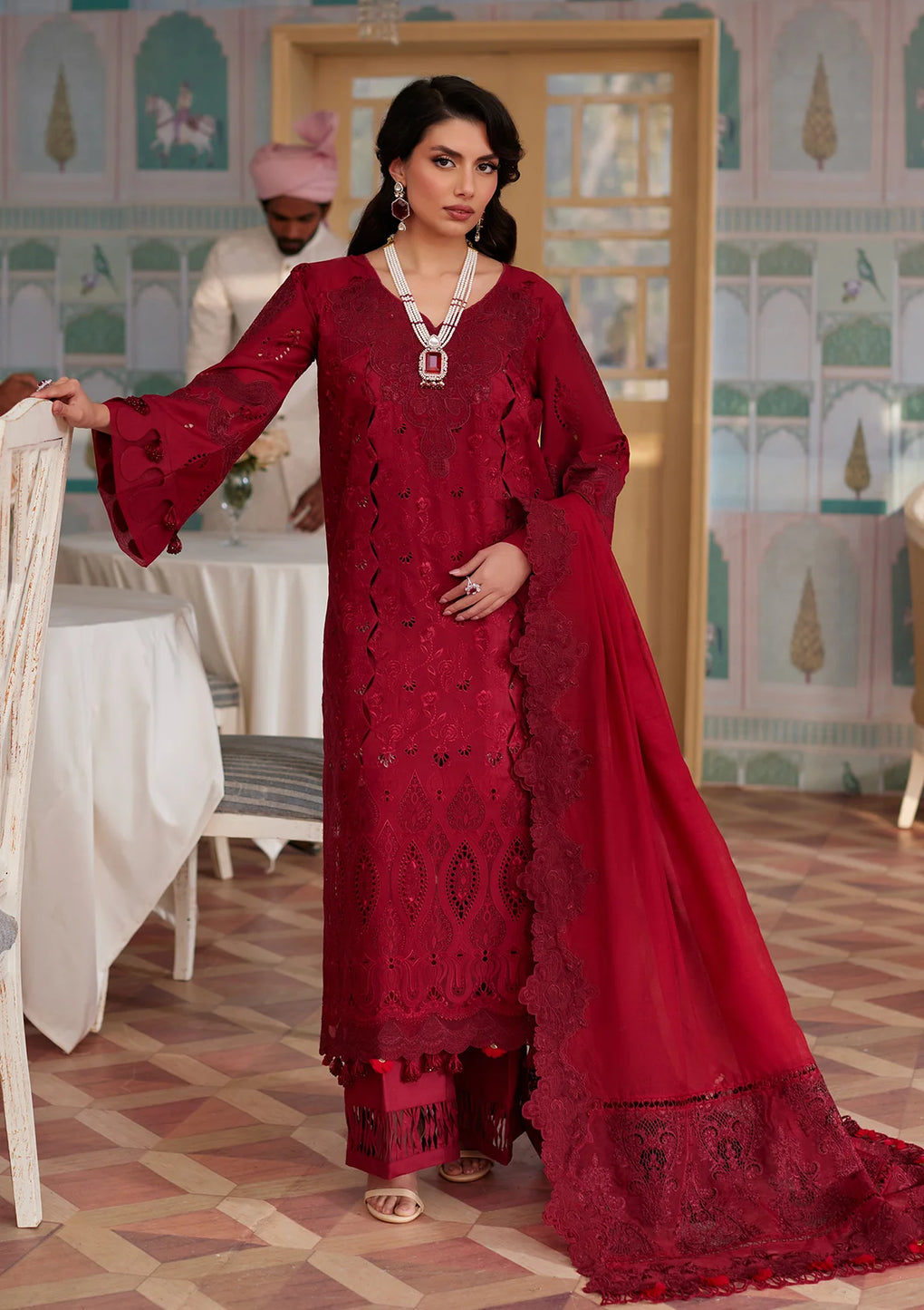 Elaf Premium | Eid Edit 2024 | ELE-06 WAFA - House Of Anaya