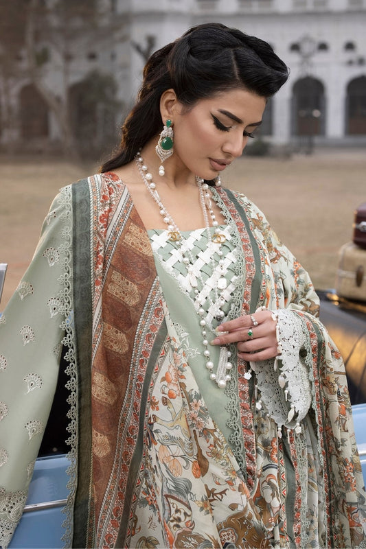 Ittehad | Embroidered Lawn | I-16 - House Of Anaya