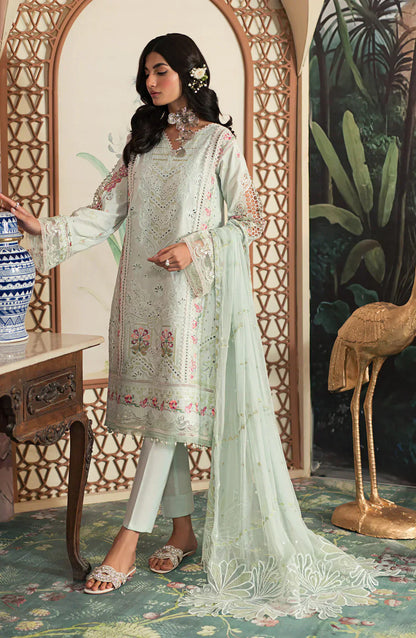 Emaan Adeel | Ayra Luxury Lawn 24 | AR-07 - House Of Anaya