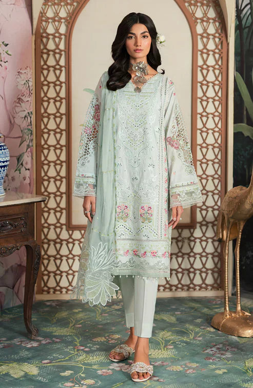 Emaan Adeel | Ayra Luxury Lawn 24 | AR-07 - House Of Anaya
