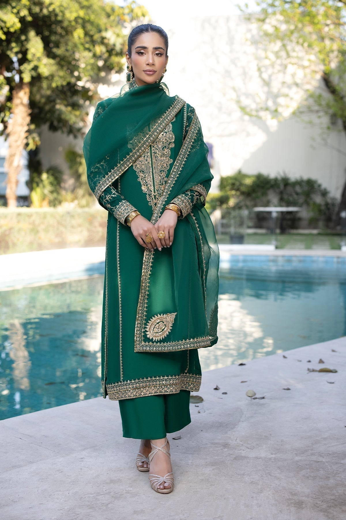 Erum Khan | Shahzeen Eid Collection | PEACOCK - House Of Anaya