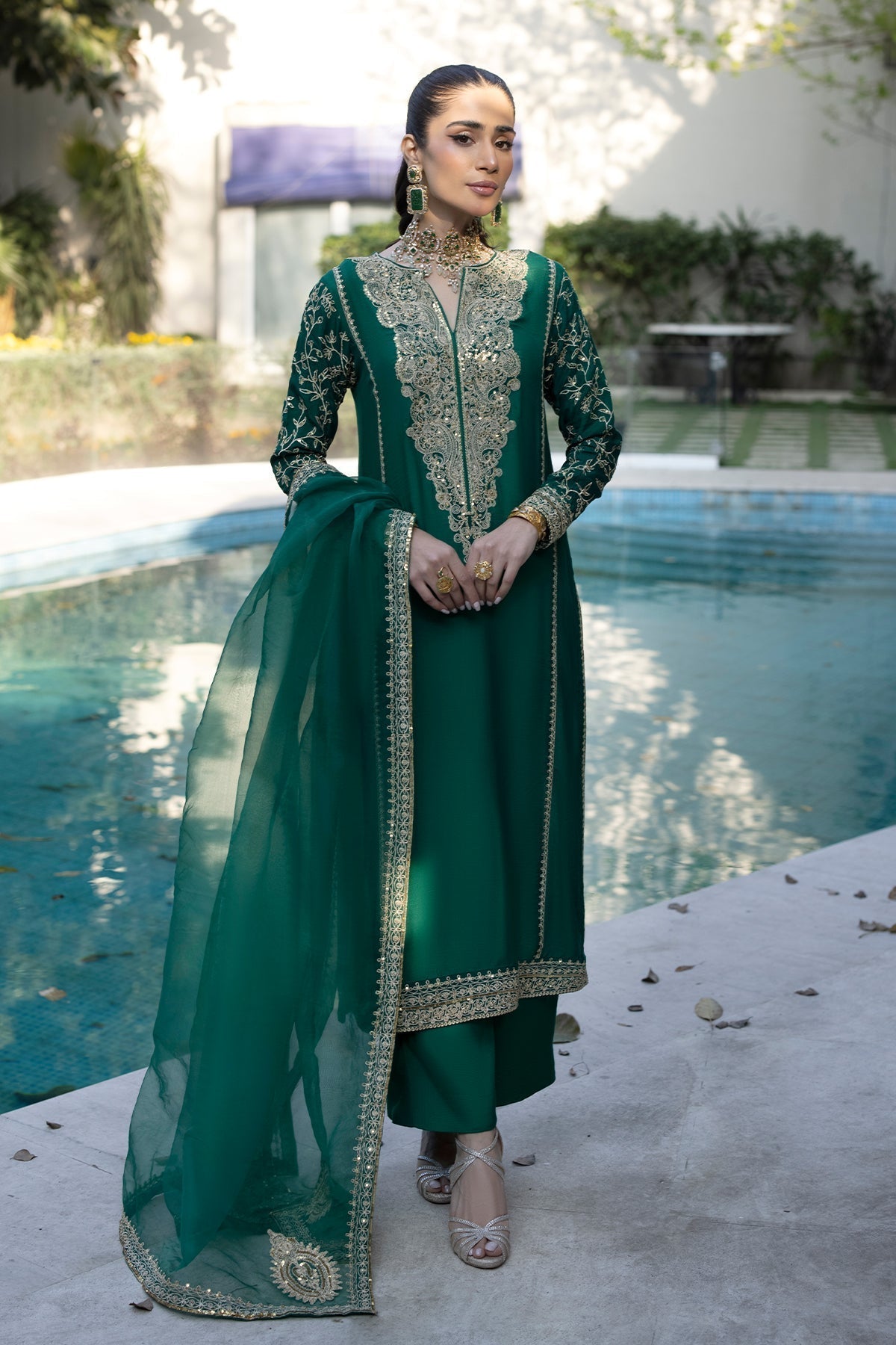 Erum Khan | Shahzeen Eid Collection | PEACOCK - House Of Anaya