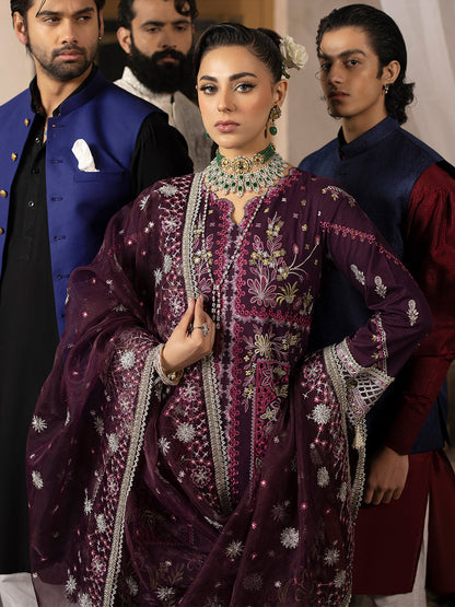 Mahnur | Mahrukh Luxury Lawn 24 | ESME - House Of Anaya