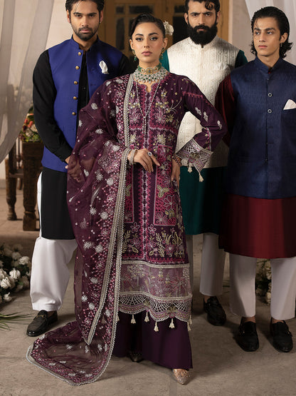 Mahnur | Mahrukh Luxury Lawn 24 | ESME - House Of Anaya