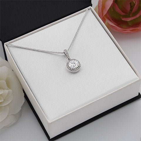 Eternal Hope Silver Necklace for Valentines , Birthdays and Weddings - Riwayat-e-khas