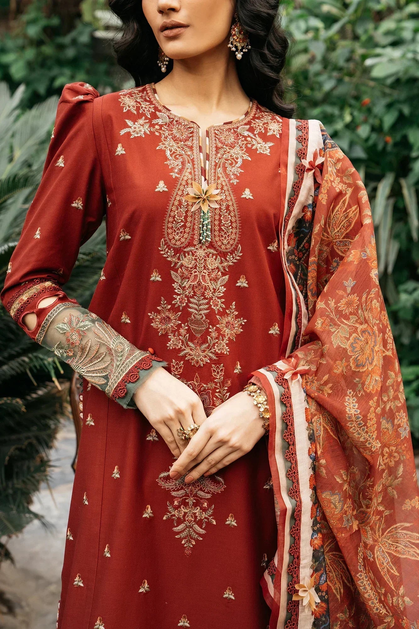 Ethnic | Rozana Collection SS 24 | E0407/203/416 - House Of Anaya