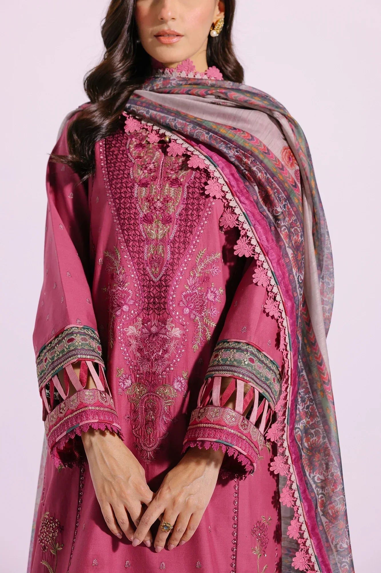 Ethnic | Rozana Collection SS 24 | E0409/203/409 - House Of Anaya