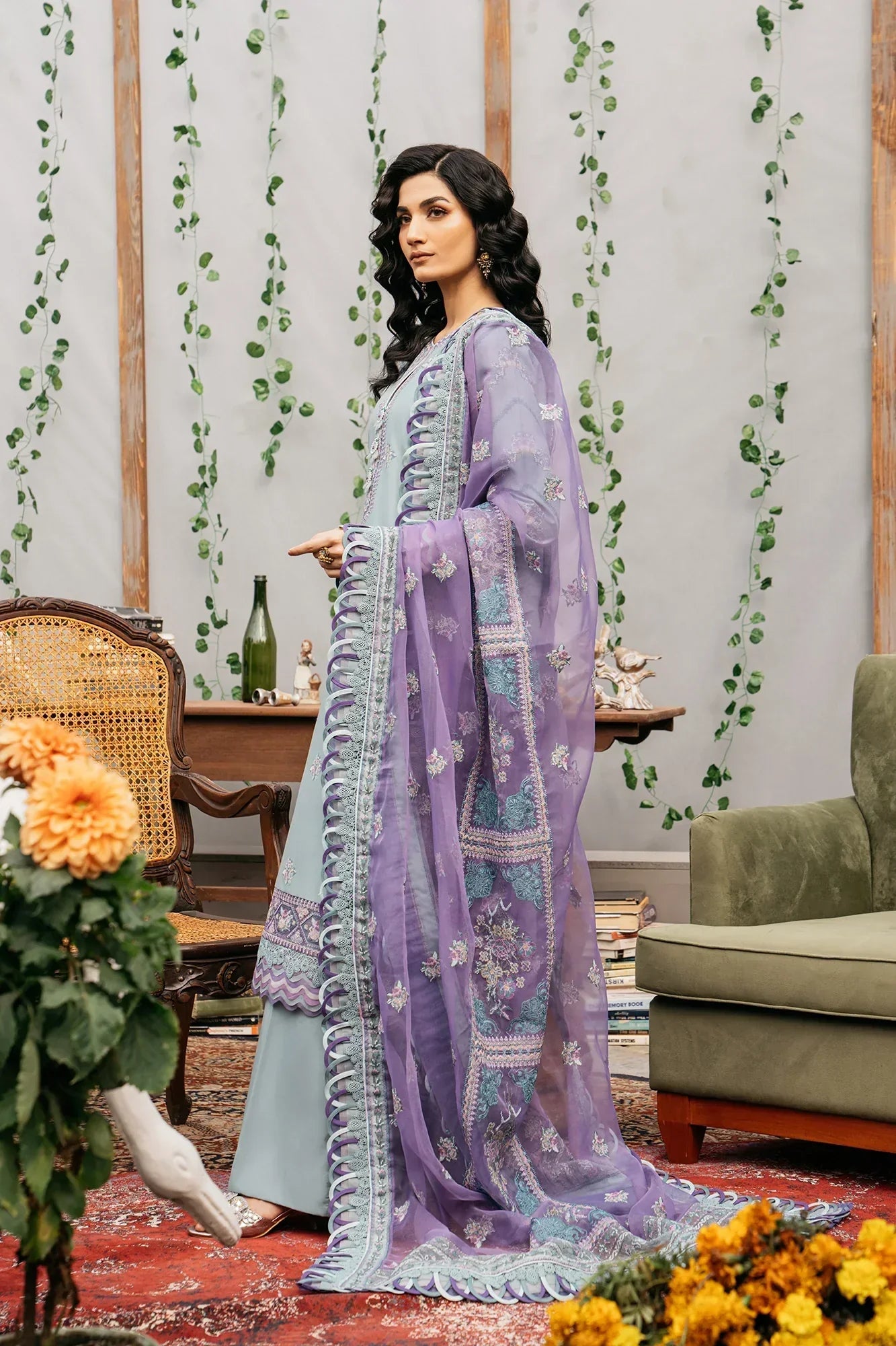 Ethnic | Rozana Collection SS 24 | E0415/203/716 - House Of Anaya