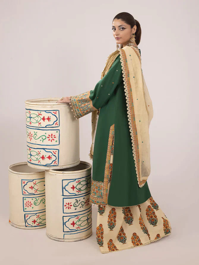 Ittehad | Faiza Faisal Rangeeli Lawn 24 | Zebo - House Of Anaya