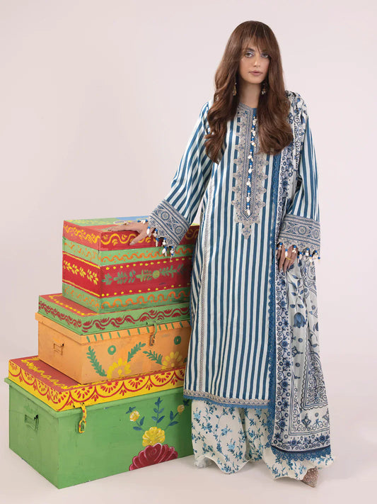 Ittehad | Faiza Faisal Rangeeli Lawn 24 | Albeli - House Of Anaya