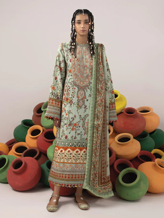 Ittehad | Faiza Faisal Rangeeli Lawn 24 | Chambeli - House Of Anaya