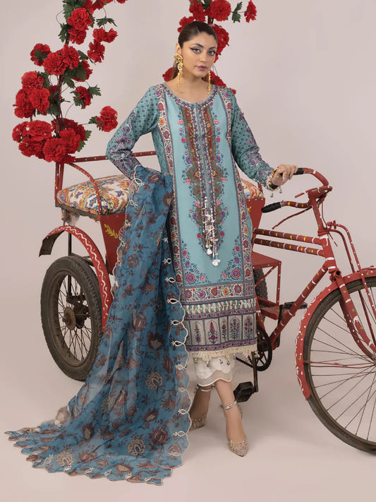 Ittehad | Faiza Faisal Rangeeli Lawn 24 | Rampa - House Of Anaya