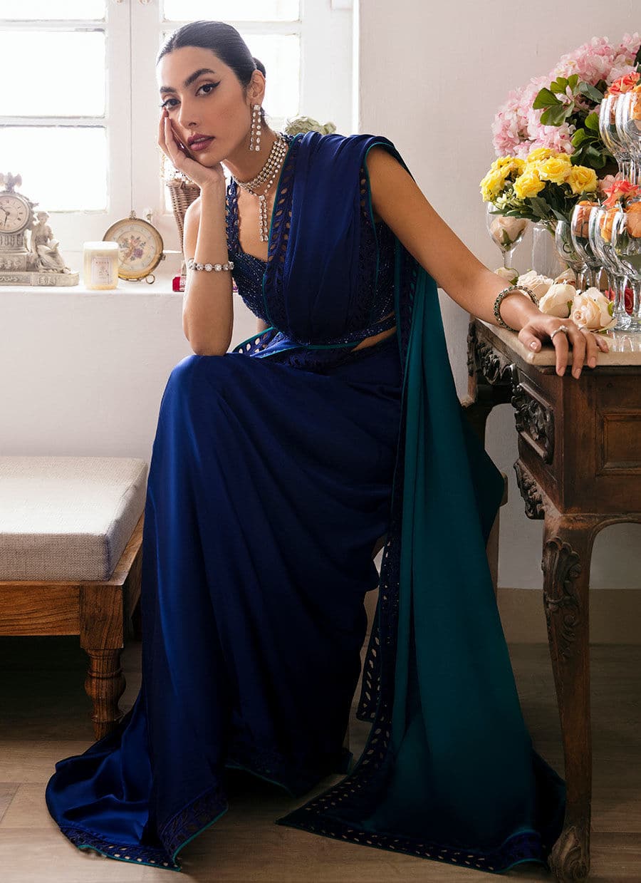 Farah Talib Aziz | Mayna Festive Luxe | ALMA OMBRE - House Of Anaya