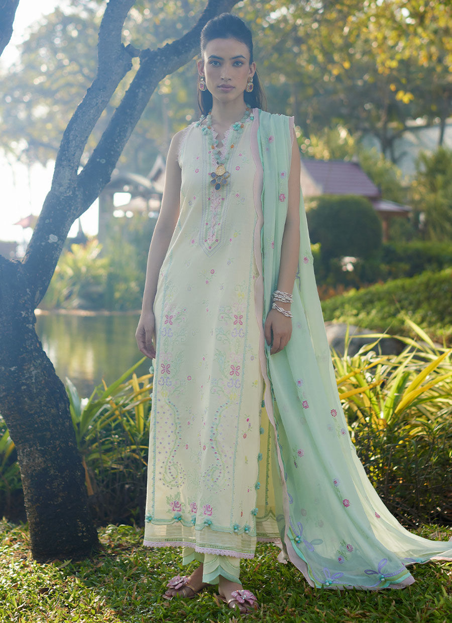 Farah Talib Aziz | Suay Lawn 24 | VAIA YELLOW - House Of Anaya