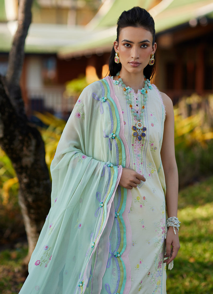 Farah Talib Aziz | Suay Lawn 24 | VAIA YELLOW - House Of Anaya