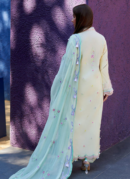 Farah Talib Aziz | Suay Lawn 24 | VAIA YELLOW - House Of Anaya