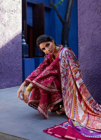 Farah Talib Aziz | Suay Lawn 24 | ENZO RED - House Of Anaya