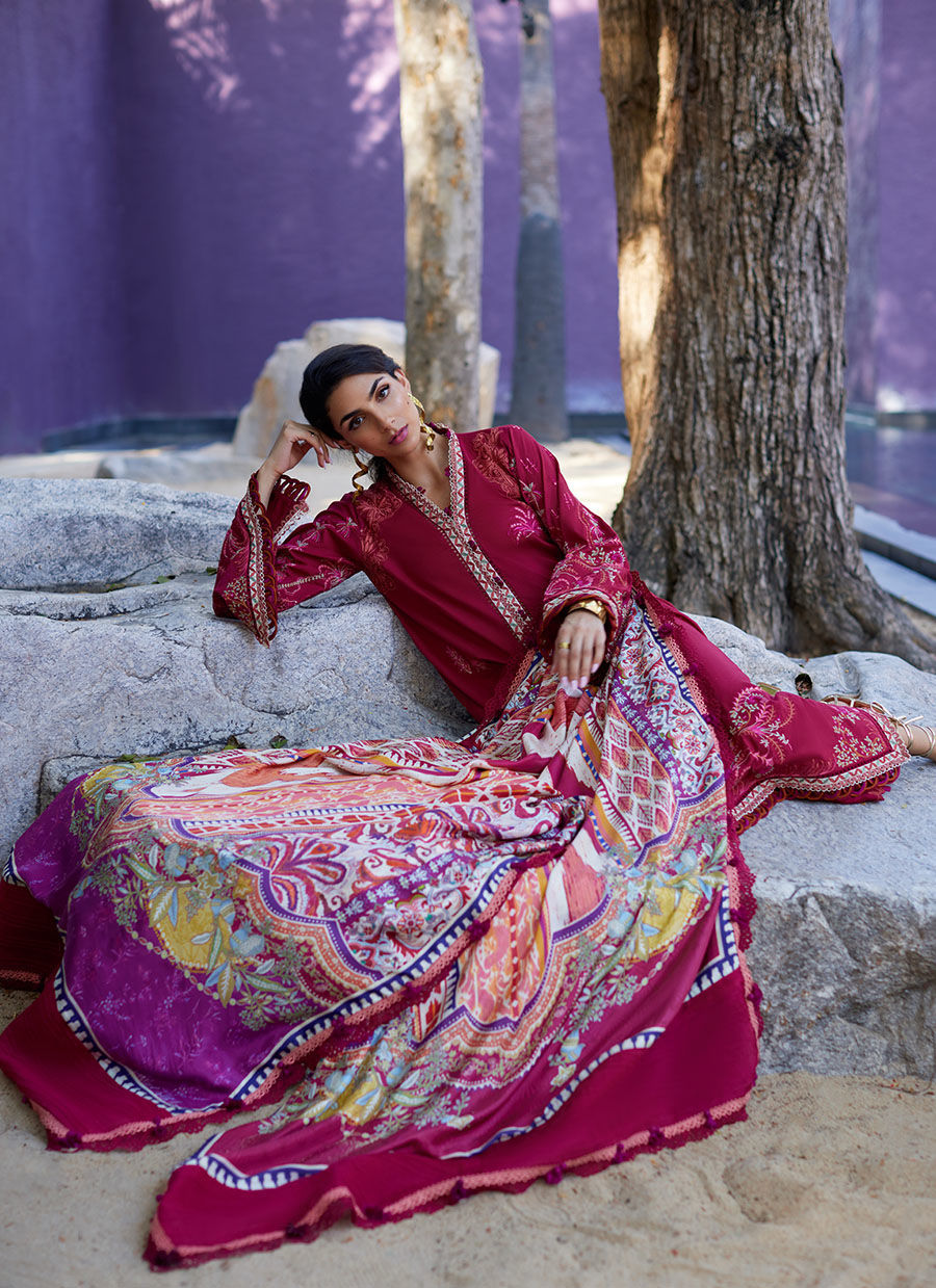 Farah Talib Aziz | Suay Lawn 24 | ENZO RED - House Of Anaya