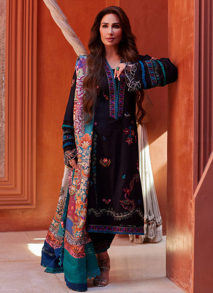 Farah Talib Aziz | Suay Lawn 24 | ILARIA Black - House Of Anaya