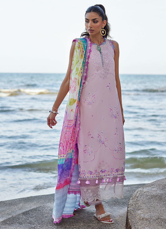 Farah Talib Aziz | Suay Lawn 24 | IZUMI PINK - House Of Anaya