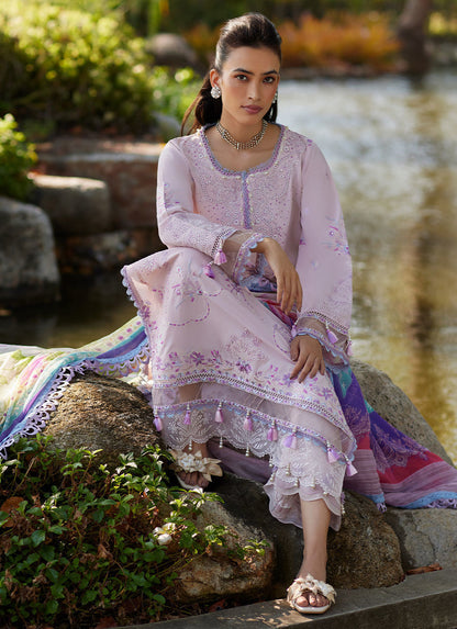 Farah Talib Aziz | Suay Lawn 24 | IZUMI PINK - House Of Anaya
