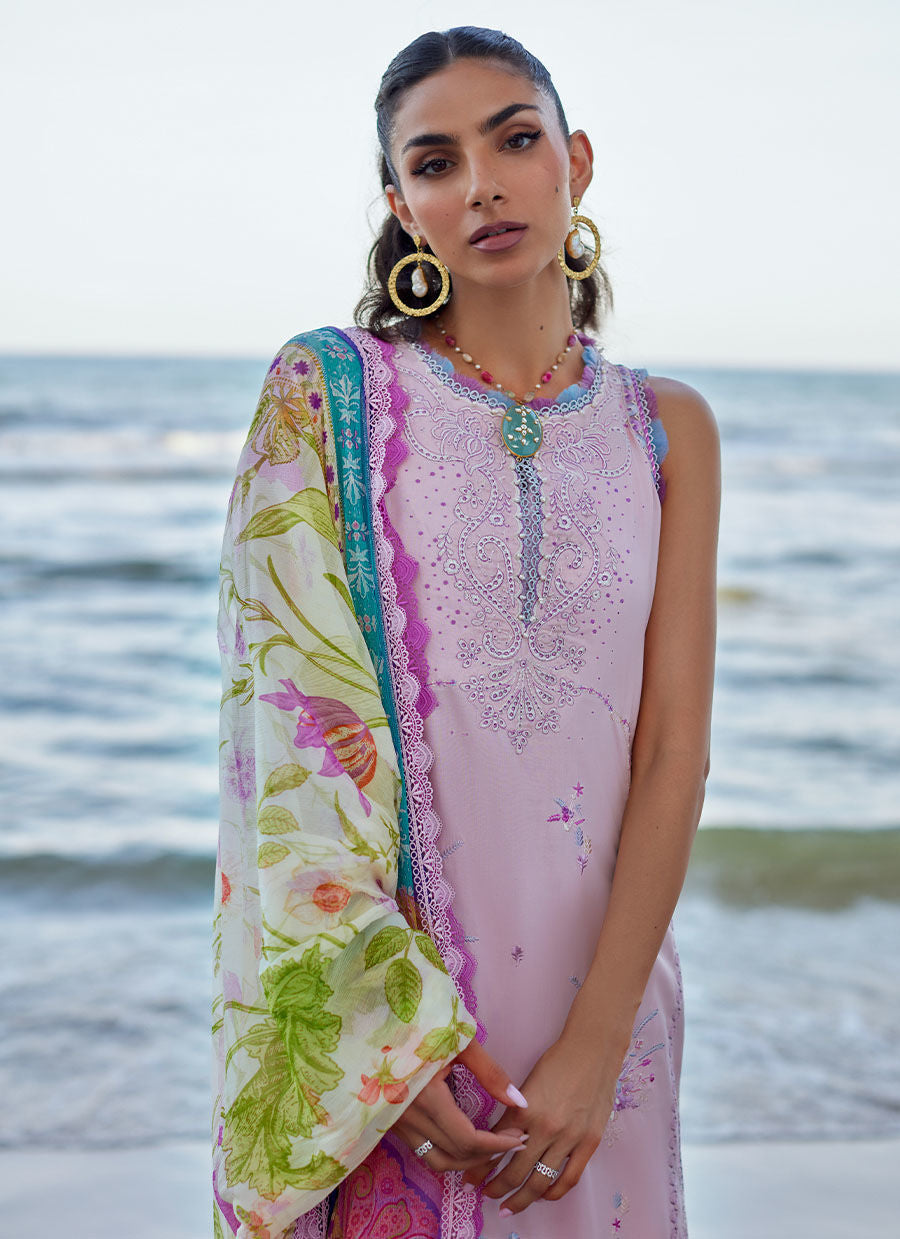 Farah Talib Aziz | Suay Lawn 24 | IZUMI PINK - House Of Anaya