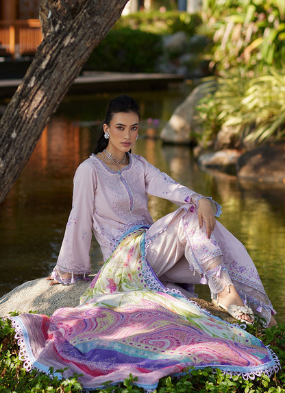 Farah Talib Aziz | Suay Lawn 24 | IZUMI PINK - House Of Anaya