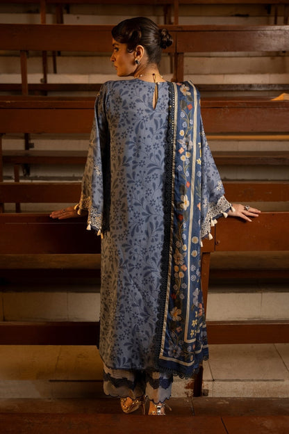 Ittehad | Embroidered Lawn | I-15 - House Of Anaya