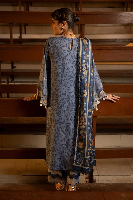 Ittehad | Embroidered Lawn | I-15 - House Of Anaya