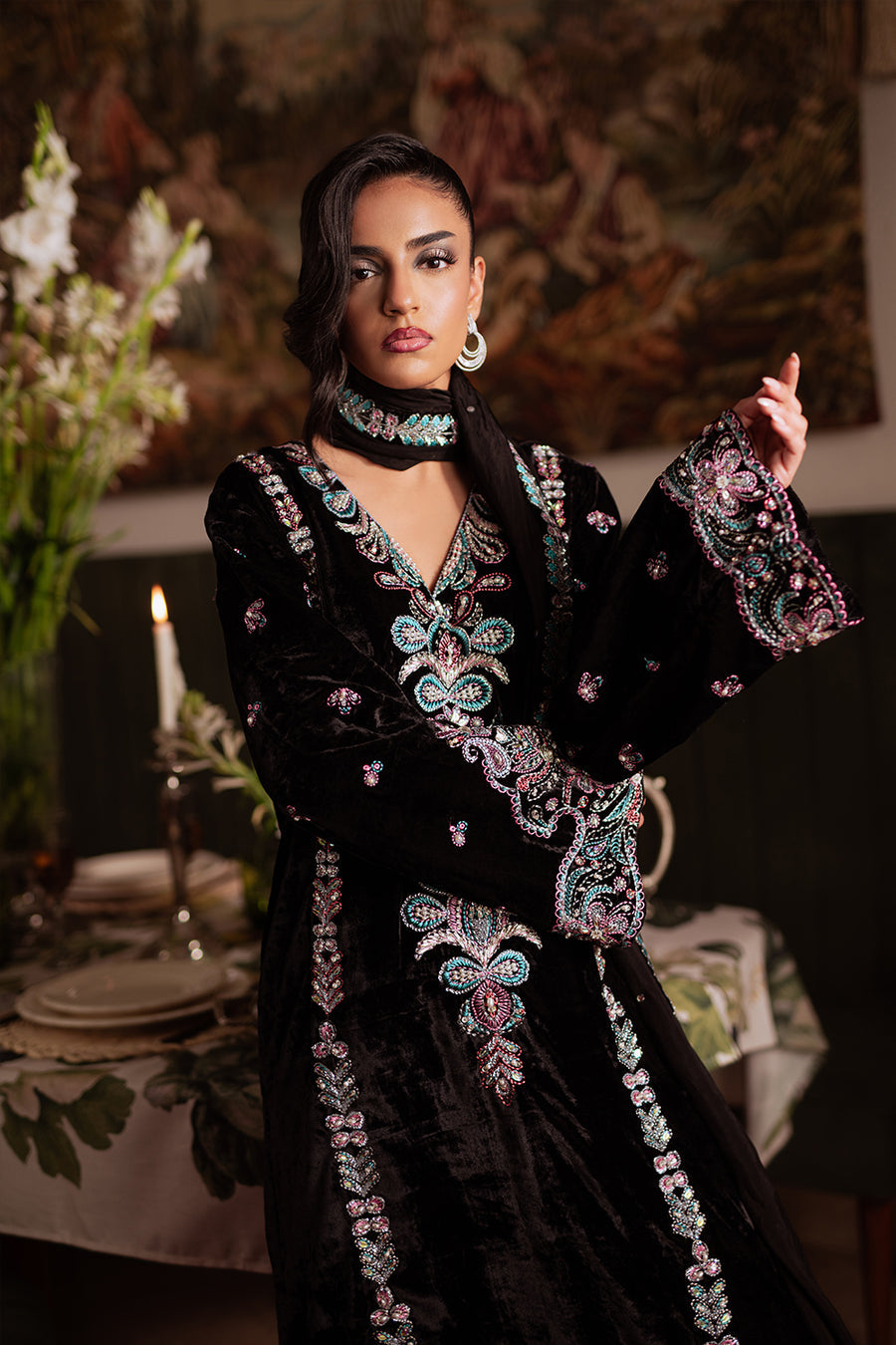 Saira Rizwan | Velvet Pret 25 | ZARQ-SRVP25-03