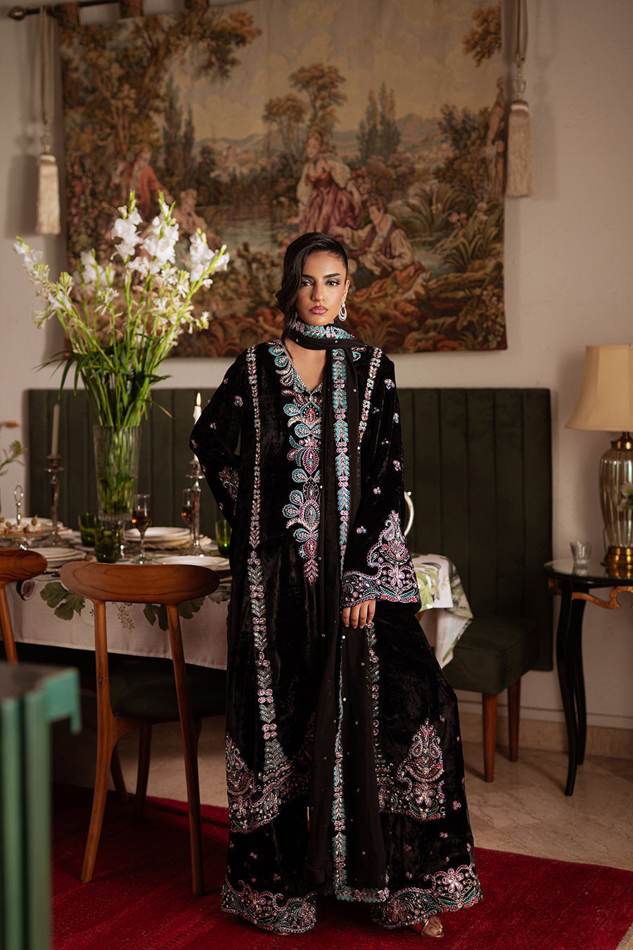 Saira Rizwan | Velvet Pret 25 | ZARQ-SRVP25-03